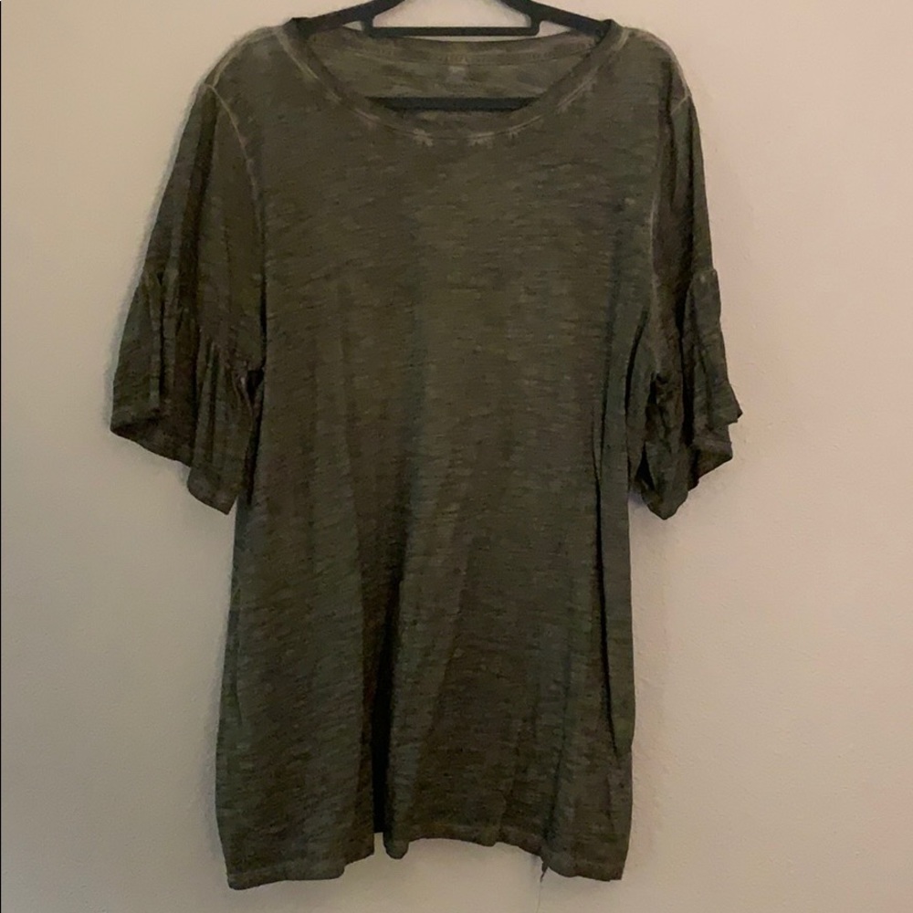 Lane Bryant Distressed Boyfriend Tee